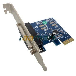 Generic PCI express to 1 port DB 25 LPT1 Parallel Printer Port Card WCH CHIP Computers & Accessories