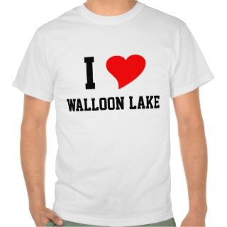 I Heart Walloon Lake Tshirt