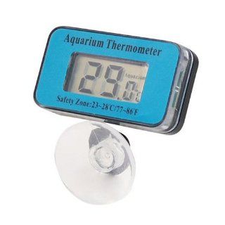 SODIAL(TM) Aquarium/Fish Tank Water Submersible Waterproof Digital LCD Thermometer : Pet Supplies