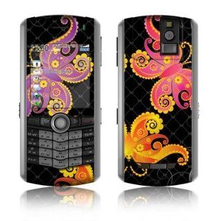 Flutterbyes Design VERTICAL CAMERA Original Pearl 8110/ Pearl 8100 Cell Phone Protective Skin Decal Sticker: Cell Phones & Accessories