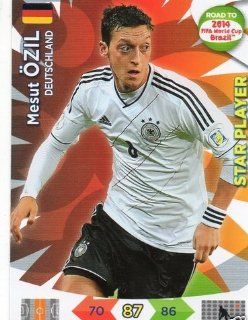 Adrenalyn XL Road To 2014 World Cup Brazil#54 Mesut Ozil Star Player: Toys & Games