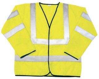 SAS Safety 690 1312 ANSI Class 3 Safety Jacket, Yellow, XXX Large: Home Improvement
