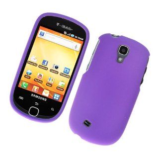 Eagle Cell Rubberized Hard Plastic Case for Samsung Gravity Smart T589   Retail Packaging   Purple: Cell Phones & Accessories