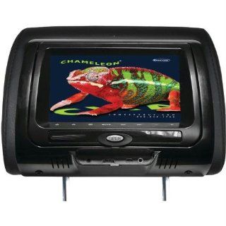Concept Cld 703 7 Chameleon Headrest Monitor With Hd Input Built In Dvd Player Touch Buttons & High Audio Output : Vehicle Headrest Video : Car Electronics