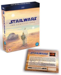 Star Wars: The Complete Saga      Blu ray