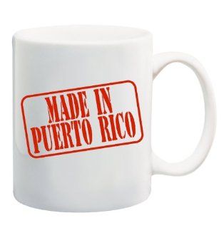 MADE IN PUERTO RICO Mug Cup   11 ounces : Puerto Rico Coffee Cup : Everything Else