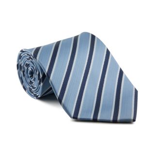 Mens Blue Flash Necktie