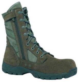 Belleville 696 Sage Green Lightweight Side Zip Composite Toe Garrison Boot: Military And Tactical Boots: Shoes