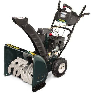 Yard Man 31AM63KE701 24 Inch 208cc OHV 4 Cycle Gas Powered Two Stage Snow Thrower With Electric Start  Snow Blower  Patio, Lawn & Garden