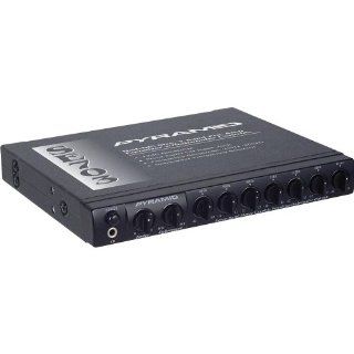 Pyramid SE703WX 7 Band Graphic Equalizer with Subwoofer Output : Vehicle Equalizers : Car Electronics