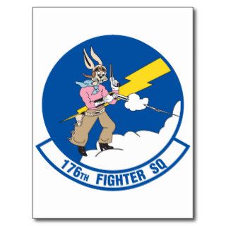 176th Fighter Squadron Post Card