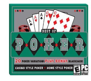 Best Of Poker   On Hand Software (Jewel Case)   PC: Video Games
