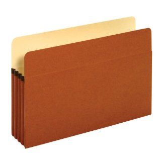 Globe Weis File Pockets 3.5 Inch Expansion Legal Size 25 Count, Brown (64224GW) : Expanding File Jackets And Pockets : Office Products