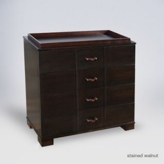 ducduc Morgan 4 Drawer Changer Morg4DC Wood Finish: Stained Walnut