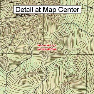 USGS Topographic Quadrangle Map   Mount Marcy L, New York (Folded/Waterproof) : Outdoor Recreation Topographic Maps : Sports & Outdoors