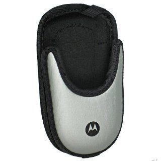 Motorola EVA Silver Pouch Case for Motorola E815 V180 V186 V188 V220 V710 V600 V400 V500 V525 V300 MPX200 T720 T720i T722i T721: Cell Phones & Accessories