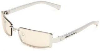 Southpole Men's 712SP Metal Sunglasses,Silver Frame/Smoke Flash Lens,One size: Clothing