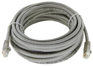 Shaxon UL724M825GY 3FB RJ45 to RJ45 Category 6 Patch Cord   Gray, 25 Feet: Computers & Accessories