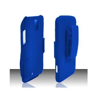 Blue Heavy Duty Holster Cover Case for Samsung Galaxy S2 S II AT&T i727 SGH I727 Skyrocket Cell Phones & Accessories