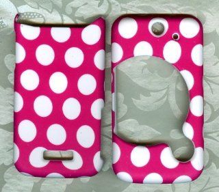 Pink Polka Dot Sony Ericsson Equinox TM717 phone case cover: Cell Phones & Accessories