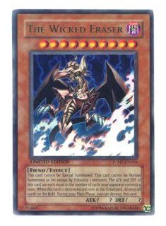 Yugioh The Wicked Eraser limited edition card [Toy]: Toys & Games
