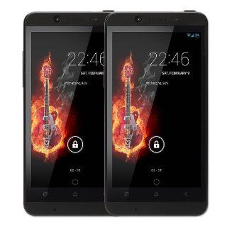 CUBOT One Smartphone 3G Dual SIM Unlocked 4.7 inch HD Quad Core 8GB Android Color Black (pack of 2): Cell Phones & Accessories