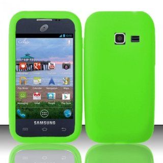 LF Green Silicon Skin Case Cover, Lf Stylus Pen and Wiper For TracFone, StraightTalk, Net 10 Samsung Galaxy Discover S730G: Cell Phones & Accessories