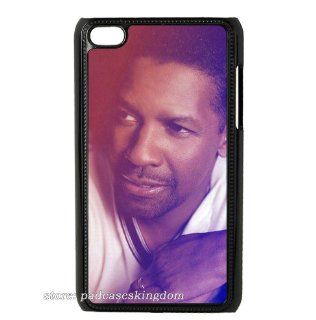 iPod touch 4 PC cover case with handsome Denzel Washington Jr logo for fans designed by padcaseskingdom: Cell Phones & Accessories