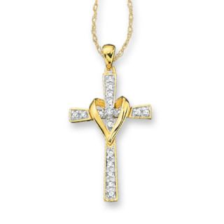 and heart pendant with diamond accents orig $ 429 00 now $ 299 99 add