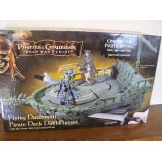 Flying Dutchman Pirate Deck Duel Playset: Toys & Games