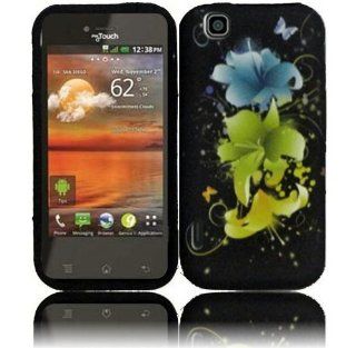 Magic Flowers TPU Candy Case Cover for T Mobile Mytouch E739 LG Maxx Touch: Cell Phones & Accessories