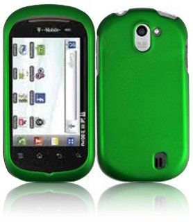 Dark Green Hard Case Cover for LG Doubleplay C729: Cell Phones & Accessories
