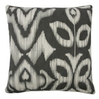 Thomas Paul The Resort Ikat Ase Pillow Cover LN0589 Color: Charcoal