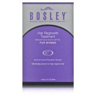 Bosley Healthy Hair Complex Hair Regrowth Treatment for Women 2.0 oz : Bosley Hair Kit : Beauty
