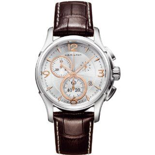 Hamilton Men's H32612555 Jazzmaster Chronograph Silver Dial Watch: Hamilton: Watches