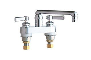 Chicago Faucets 891 CP Deck Mounted 4 Inch Centerset Faucet, Chrome   Faucet And Valve Washers  
