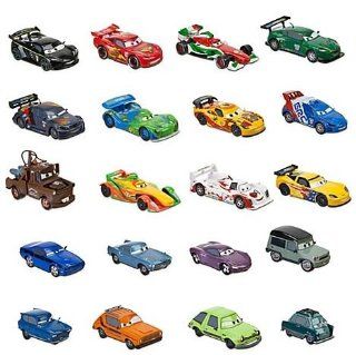 Disney / Pixar CARS 2 Movie Exclusive 20 Piece Die Cast Mega Set, 1:48 scale, Includes Carla Veloso, Lewis Hamilton, Tomber Rip Clutchgoneski: Toys & Games