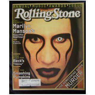 Rolling Stone Magazine (Marilyn Manson, January 23, 1997, 752): Jann S. Wenner: Books