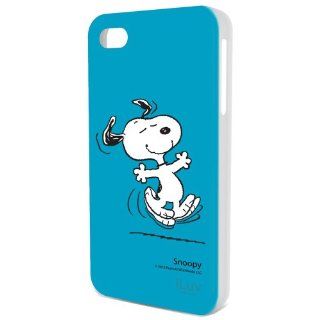 iLuv iCP751SBLU Peanuts Character Case for iPhone 4/4S (Snoopy)   1 Pack   Retail Packaging   Blue: Cell Phones & Accessories