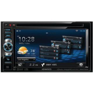 KENWOOD DNN770HD 6.1" WVGA DOUBLE DIN IN DASH DVD RECEIVER WITH NAVIGATION & WI FI [DNN770HD]    Vehicle Dvd Players 