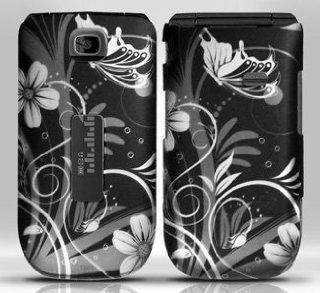 Zizo 4 Items Combo For Alcatel One Touch 768T (Cricket) White Flowers Design Hard Case Snap On Protector Cover + Car Charger + Free Neck Strap + Free Alloy Bottle Opener Dolphin Keychain: Cell Phones & Accessories