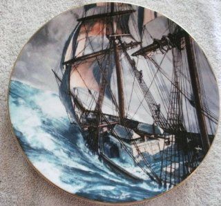 ROYAL DOULTON LIMITED EDITION COLLECTORS INTERNATIONAL ORIGINAL ART BY [ JOHN STOBART ] 3rd OF A SERIES FROM 1978 FINE CHINA PLATE TITLED [ ROUNDING THE HORN ] # 3, 754 OF 15, 000 : Other Products : Everything Else