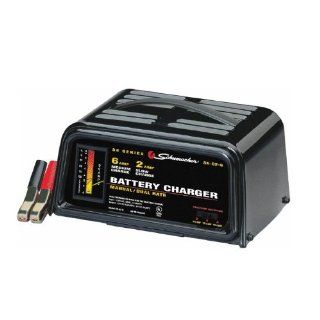 6/12V 6/2 Amp Dual Rate Manual Battery Charger: Automotive