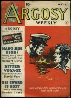 ARGOSY pulp 5/17 1941: Norbert Davis Borden Chase Dale Clark David Vern: Entertainment Collectibles