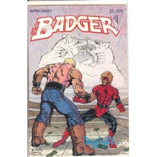 Badger comic book "Dogfight"   Vol 1 No. 4   April 1984 Mike Baron Books