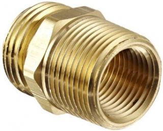 Dixon BA776 Brass Fitting, Adapter, 3/4" GHT Male x 3/4" NPTF Male: Industrial Hose Fittings: Industrial & Scientific