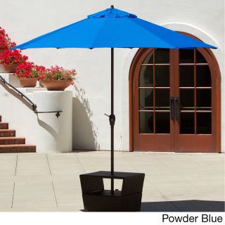 Rst Brands Rst Brands 9 foot Diameter Courtyard Patio Umbrella Blue Size 9 foot