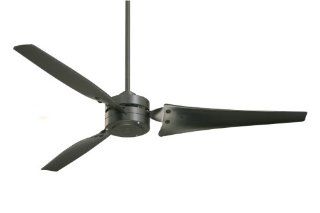 Emerson CF765BQ Loft Indoor/Outdoor Ceiling Fan, 60 Inch Blade Span, Barbeque Black Finish and All Weather Barbeque Black Blades    