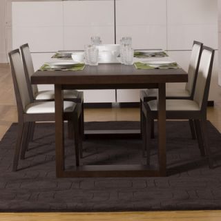 Tema Tundra Extendable Dining Table 9500.620 Finish: Wenge / Mocha Lacquered
