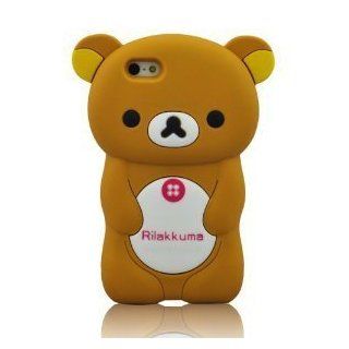 I Need 3D Cartoon Lazy Relax Bear Soft Silicone Case Cover for iPhone 4G 4GS 4 with 3D Stylus Pen: Cell Phones & Accessories